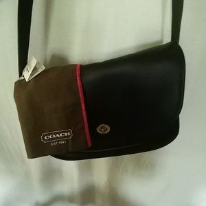 Black coach bag